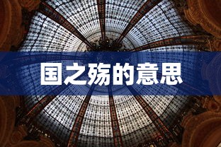 国之殇的意思  第1张