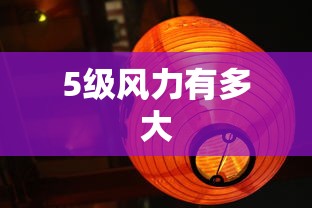 5级风力有多大  第1张