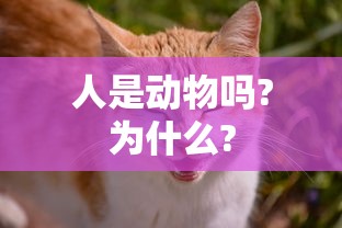 人是动物吗?为什么?  第1张