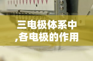 三电极体系中,各电极的作用分别是什么  第1张