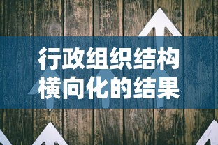 行政组织结构横向化的结果与表现形式  第1张
