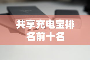 共享充电宝排名前十名  第1张