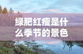 绿肥红瘦是什么季节的景色  第1张
