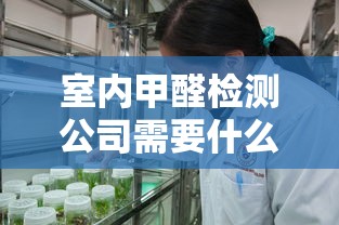 室内甲醛检测公司需要什么资质  第1张