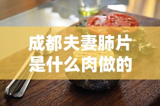 成都夫妻肺片是什么肉做的  第1张