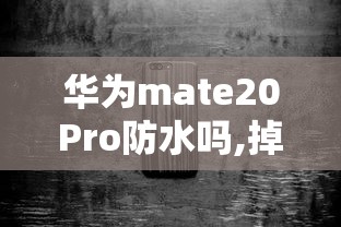 华为mate20Pro防水吗,掉水里了怎么办  第1张
