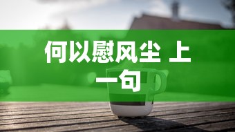 何以慰风尘 上一句  第1张