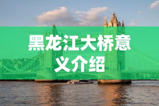 黑龙江大桥意义介绍  第1张