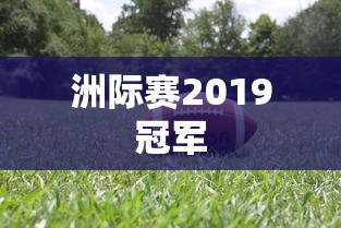 洲际赛2019冠军  第1张