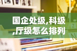 国企处级,科级,厅级怎么排列  第1张