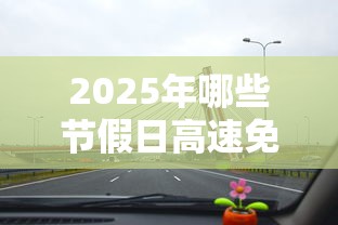 2025年哪些节假日高速免费  第1张