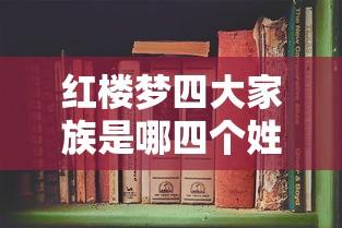红楼梦四大家族是哪四个姓氏  第1张