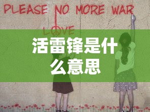 活雷锋是什么意思  第1张