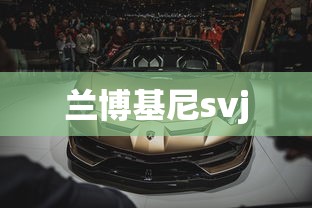 兰博基尼svj  第1张