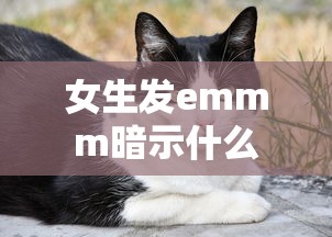 女生发emmm暗示什么  第1张