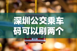 深圳公交乘车码可以刷两个人吗  第1张