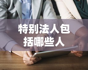 特别法人包括哪些人  第1张