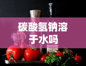 碳酸氢钠溶于水吗  第1张