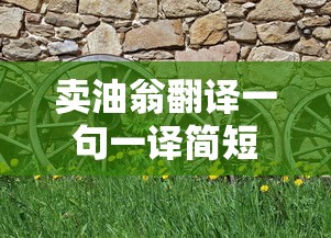 卖油翁翻译一句一译简短  第1张