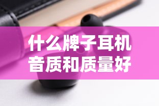 什么牌子耳机音质和质量好一点  第1张