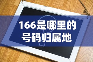 166是哪里的号码归属地  第1张