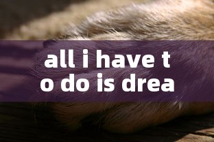 all i have to do is dream  第1张