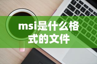 msi是什么格式的文件  第1张