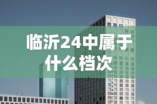 临沂24中属于什么档次  第1张