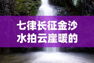 七律长征金沙水拍云崖暖的意思  第1张