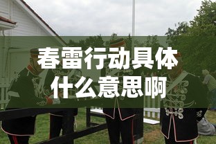 春雷行动具体什么意思啊  第1张