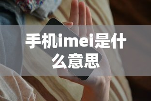 手机imei是什么意思  第1张