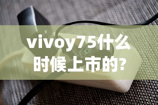vivoy75什么时候上市的?  第1张
