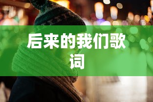 后来的我们歌词  第1张