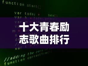 十大青春励志歌曲排行榜100首  第1张