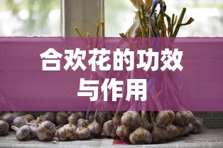 合欢花的功效与作用  第1张