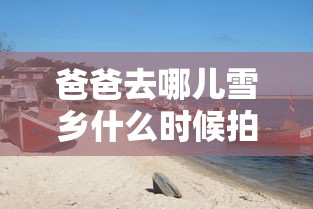 爸爸去哪儿雪乡什么时候拍的  第1张