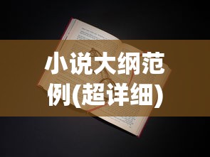 小说大纲范例(超详细)  第1张