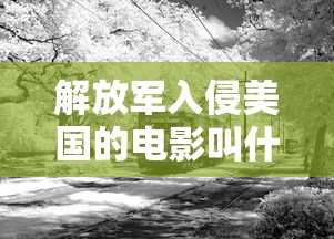 解放军入侵美国的电影叫什么  第1张