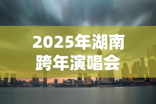 2025年湖南跨年演唱会  第1张