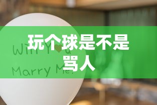 玩个球是不是骂人  第1张
