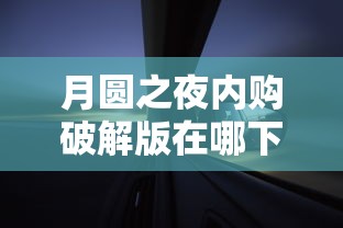 月圆之夜内购破解版在哪下  第1张