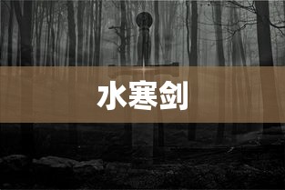 水寒剑  第1张
