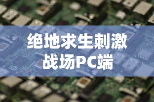 绝地求生刺激战场PC端  第1张
