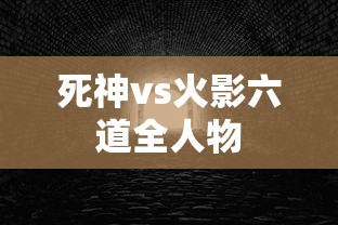 死神vs火影六道全人物  第1张