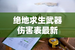 绝地求生武器伤害表最新  第1张