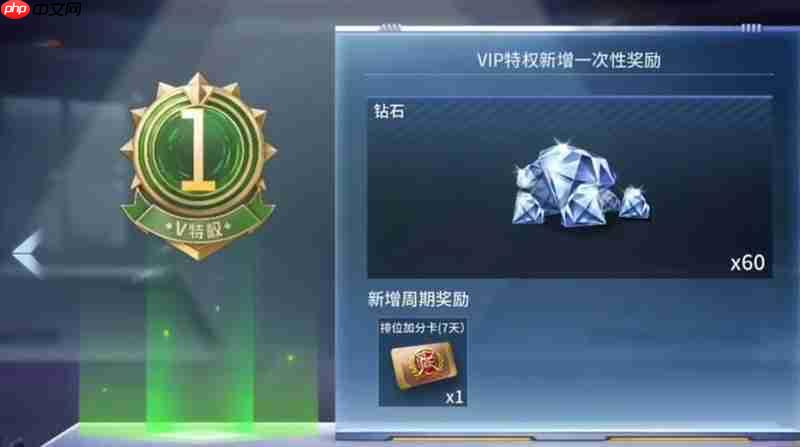 穿越火线枪战王者VIP价格表 VIP1到10各等级需要多少钱  第1张