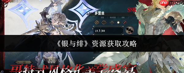 银与绯新手必看！每日资源获取路线图  第1张