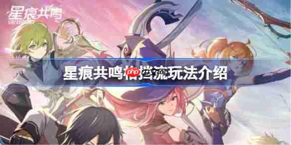 星痕共鸣格挡流该怎么玩-星痕共鸣格挡流玩法介绍  第1张
