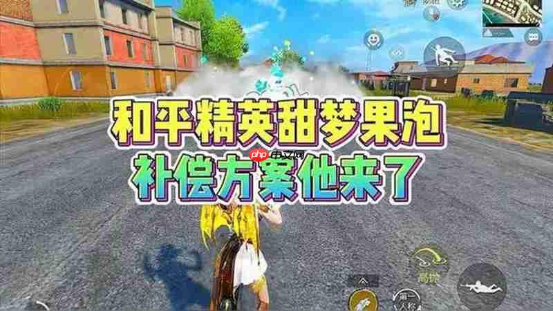 和平精英甜梦果泡烟雾弹退款方法 和平精英甜梦果泡烟雾弹怎么退款  第1张