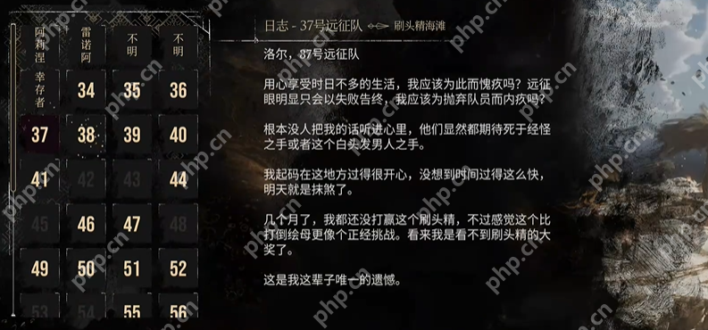 光与影33号远征队全日志收集 37号远征队日志位置  第1张